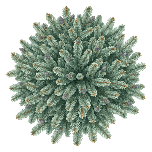 Illustration of White Fir