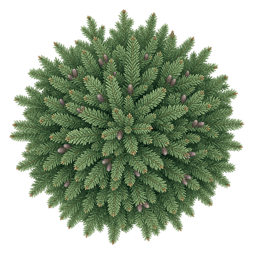 Illustration of Fraser Fir