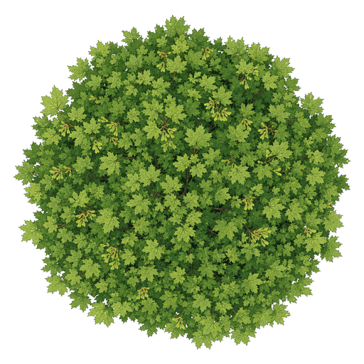 Illustration of Norway Maple