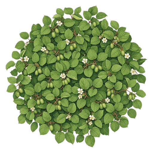 Illustration of Hardy Kiwi