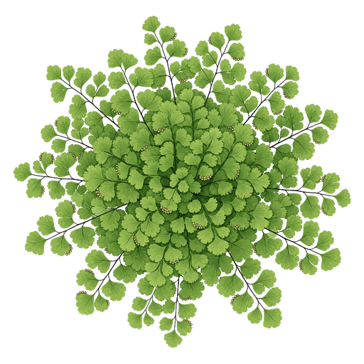 Illustration of Maidenhair Fern