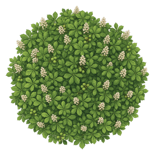 Illustration of Horse Chestnut