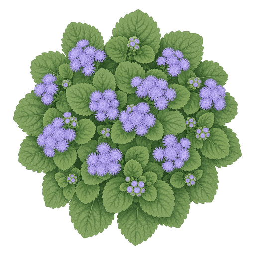 Illustration of Ageratum