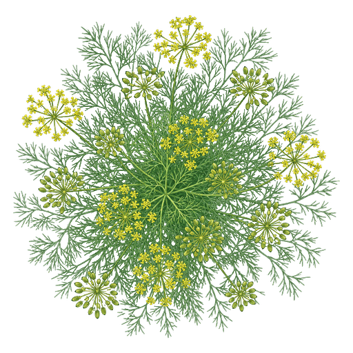 Illustration of Dill