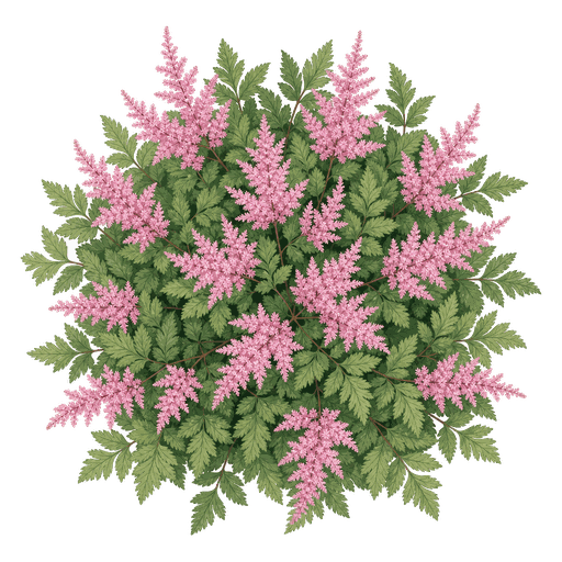 Illustration of Astilbe
