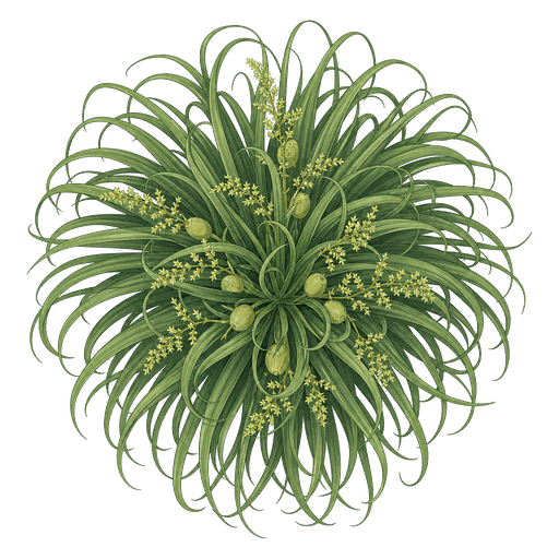 Illustration of Ponytail Palm