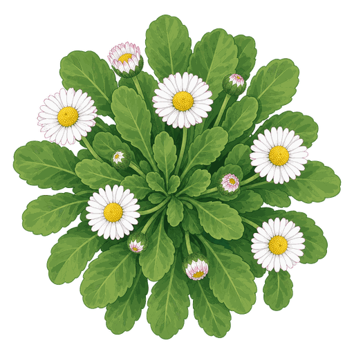 Illustration of English Daisy