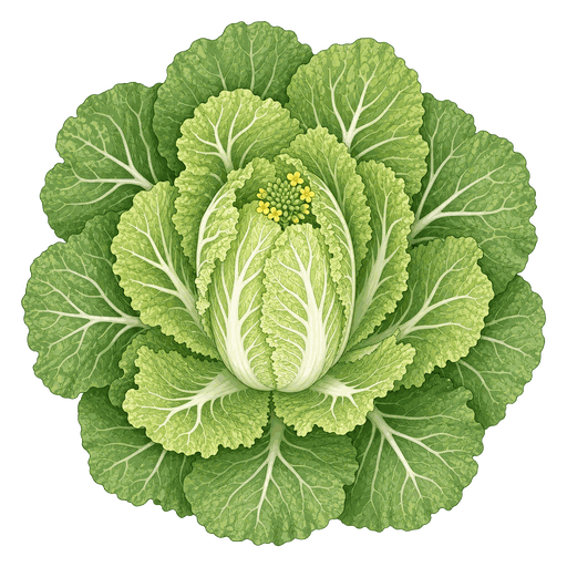 Illustration of Napa Cabbage