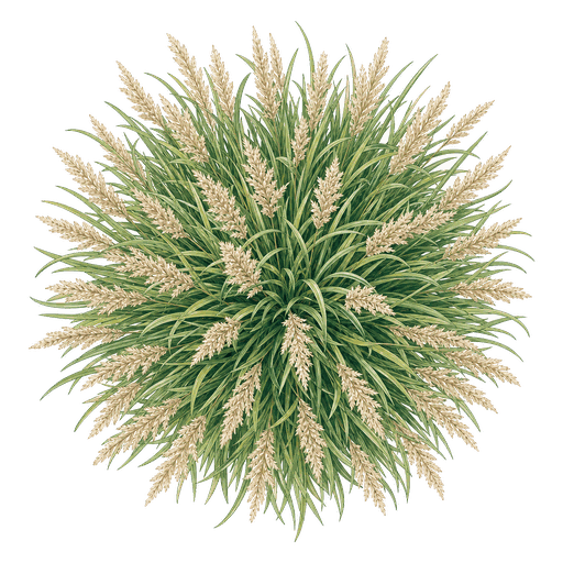 Illustration of Feather Reed Grass
