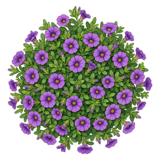 Illustration of Calibrachoa