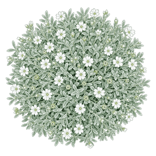 Illustration of Snow-in-Summer