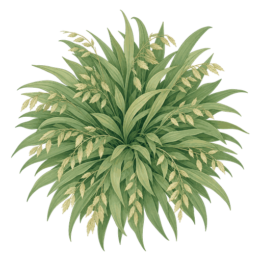Illustration of Northern Sea Oats