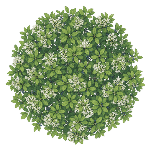 Illustration of Fringe Tree