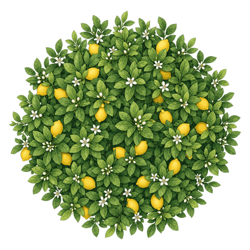 Illustration of Meyer Lemon