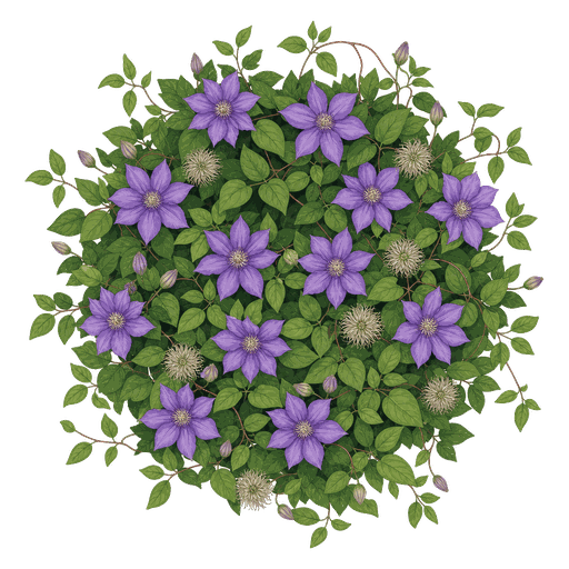 Illustration of Clematis