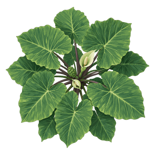 Illustration of Elephant Ear