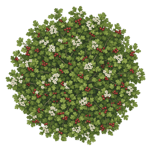 Illustration of Mayhaw