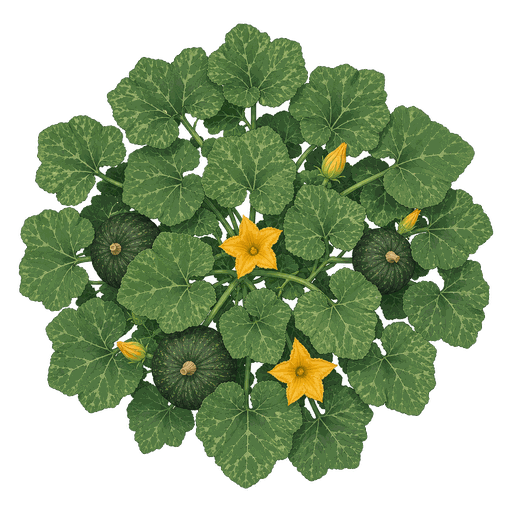 Illustration of Kuri Squash