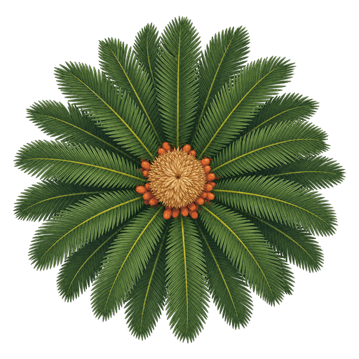 Illustration of Sago Palm