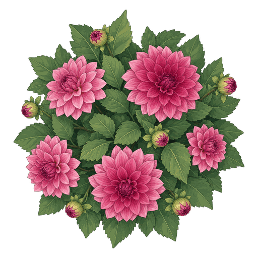 Illustration of Dahlia