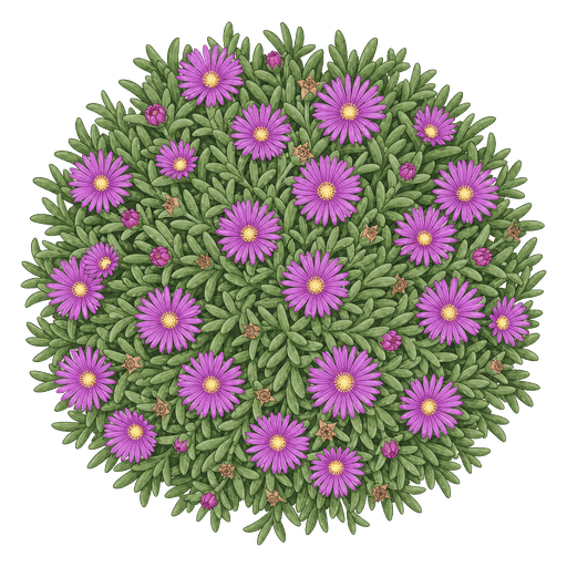 Illustration of Hardy Ice Plant