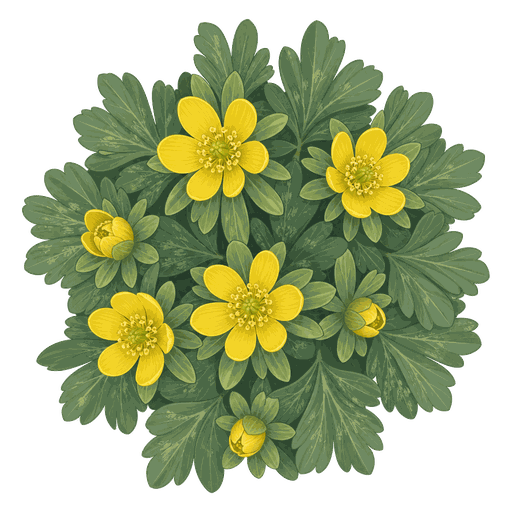 Illustration of Winter Aconite