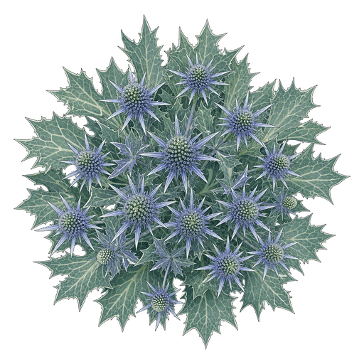 Illustration of Sea Holly