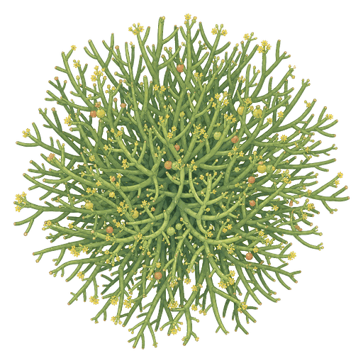 Illustration of Pencil Cactus