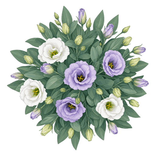 Illustration of Lisianthus