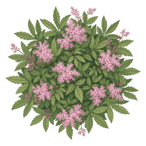 Illustration of Queen of the Prairie