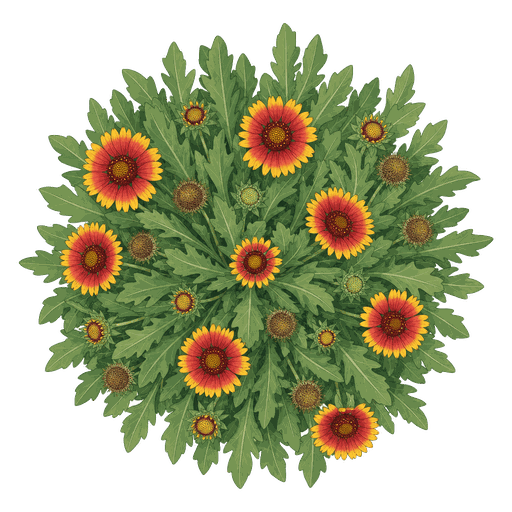 Illustration of Blanket Flower