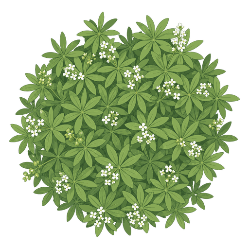 Illustration of Sweet Woodruff