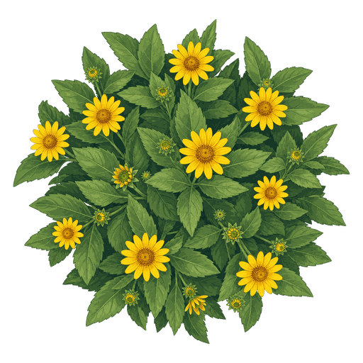 Illustration of False Sunflower
