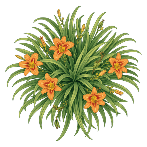 Illustration of Daylily