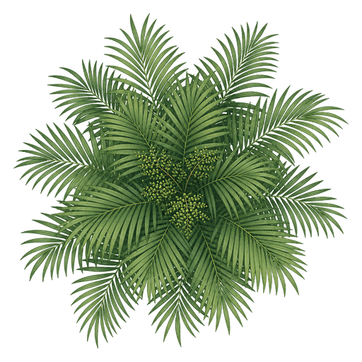 Illustration of Kentia Palm