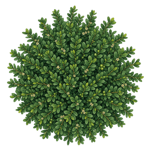 Illustration of Sky Pencil Holly