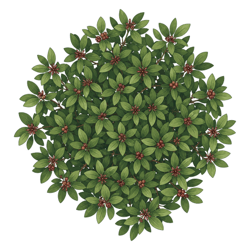 Illustration of Anise Shrub