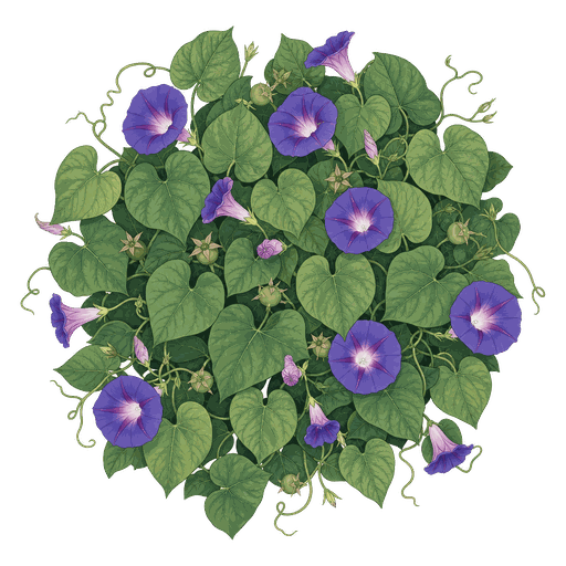 Illustration of Morning Glory