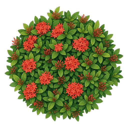 Illustration of Ixora