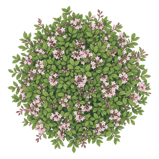 Illustration of Beautybush