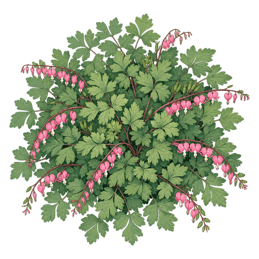 Illustration of Bleeding Heart