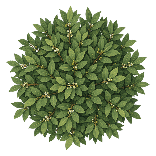 Illustration of Bay Laurel