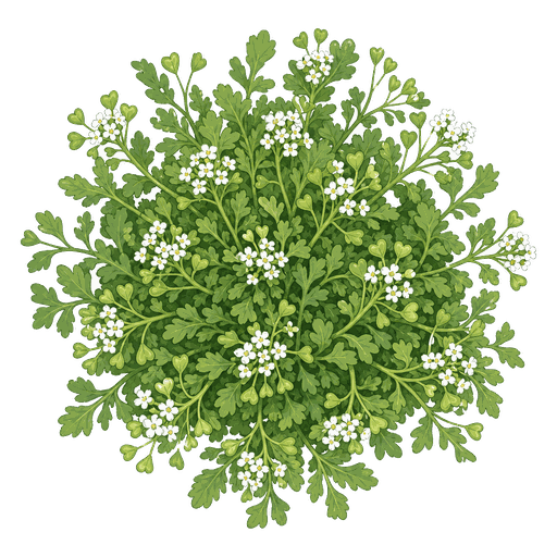 Illustration of Garden Cress