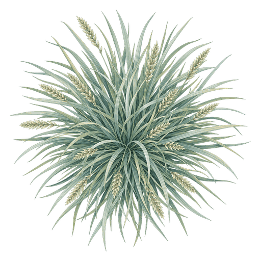 Illustration of Blue Lyme Grass