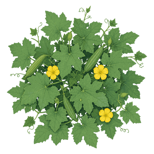 Illustration of Luffa