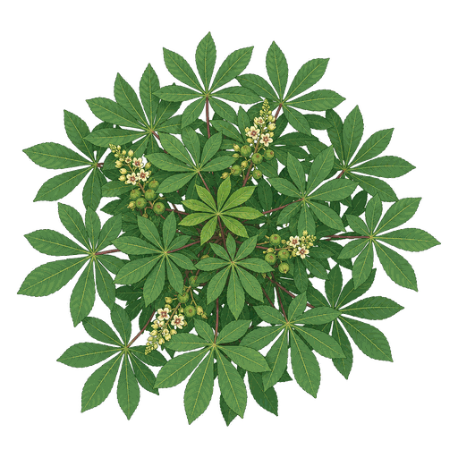 Illustration of Cassava