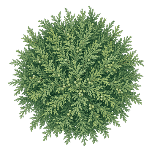 Illustration of Siberian Cypress