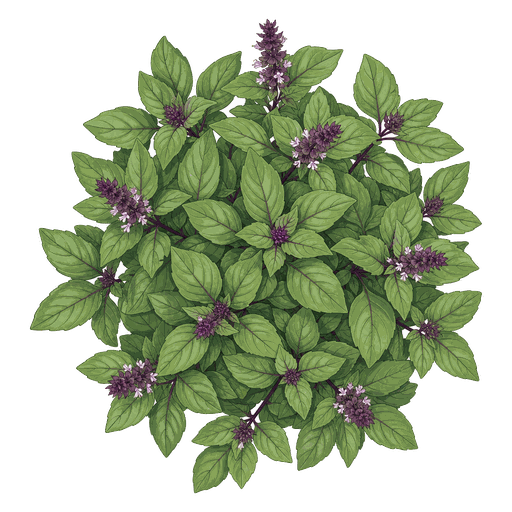 Illustration of Thai Basil