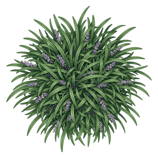 Illustration of Mondo Grass