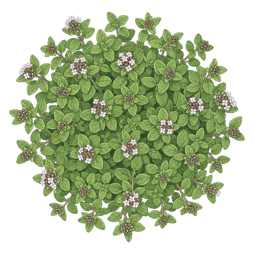 Illustration of Sweet Marjoram